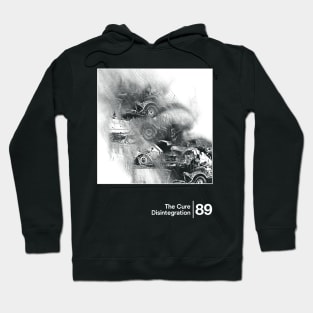 The Cure - Disintegration / Minimal Graphic Artwork Design Hoodie